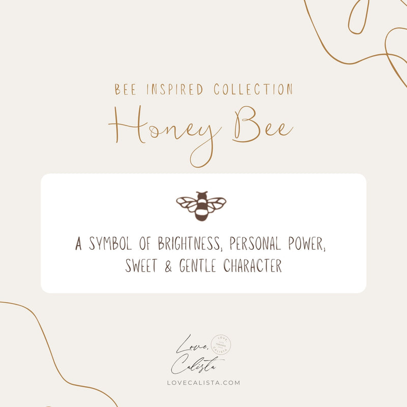 Honey Bee Ring - 18k Gold Filled