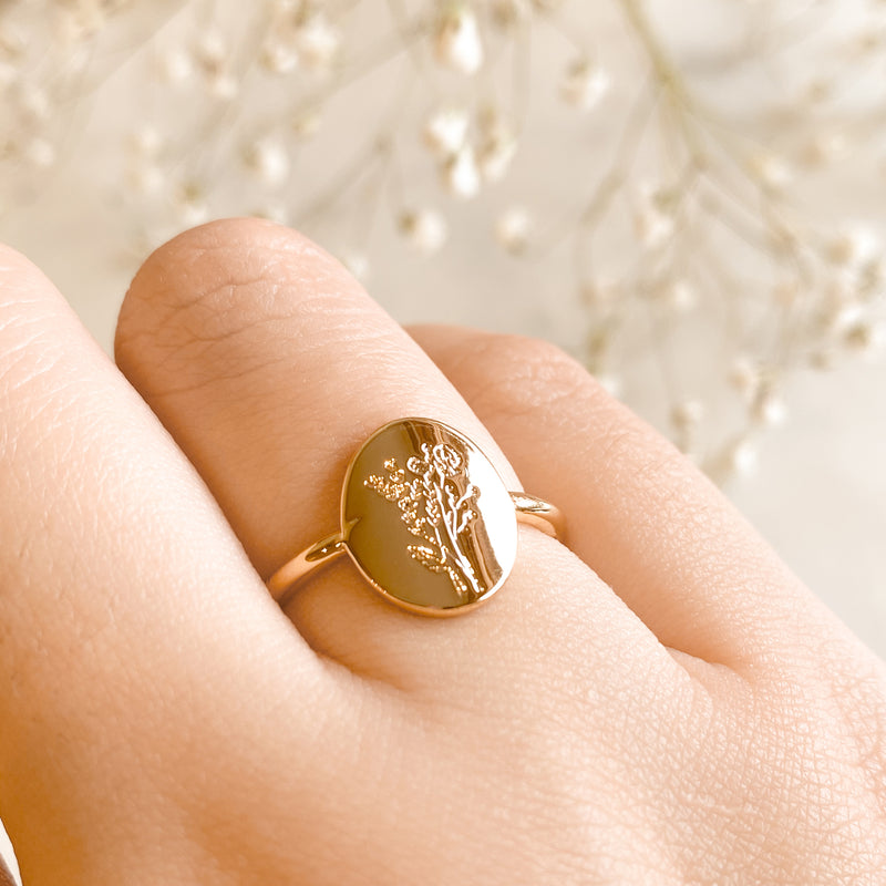 Wildflower Ring - 18k Gold Filled