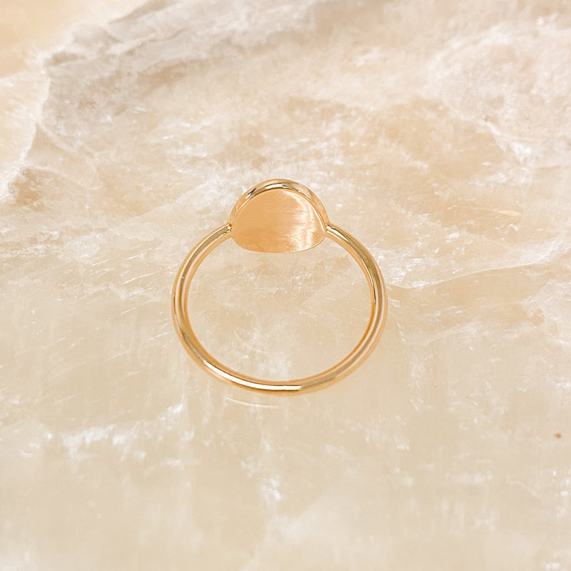 Dandelion Ring - 18k Gold Filled