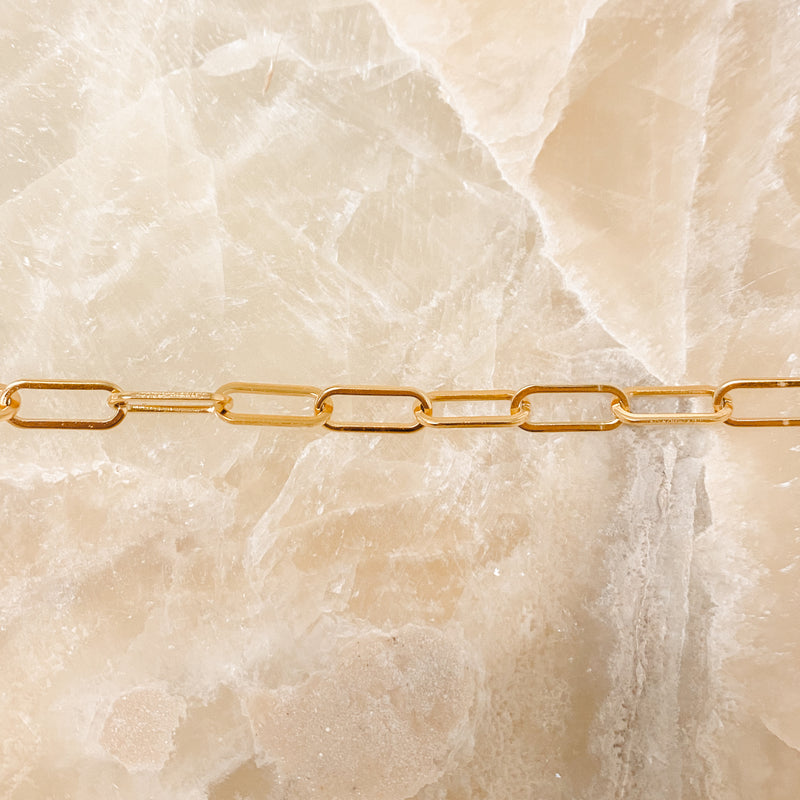 Chain Link Necklace - 18k Gold Filled