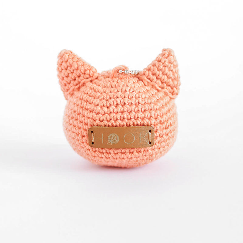 Cat Crochet Keychain