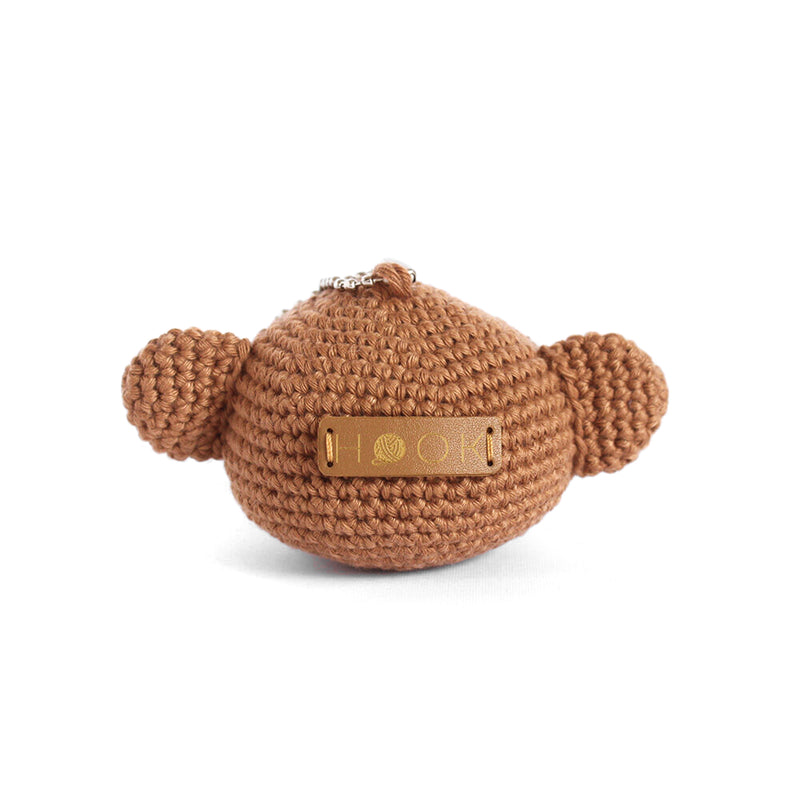 Monkey Crochet Keychain